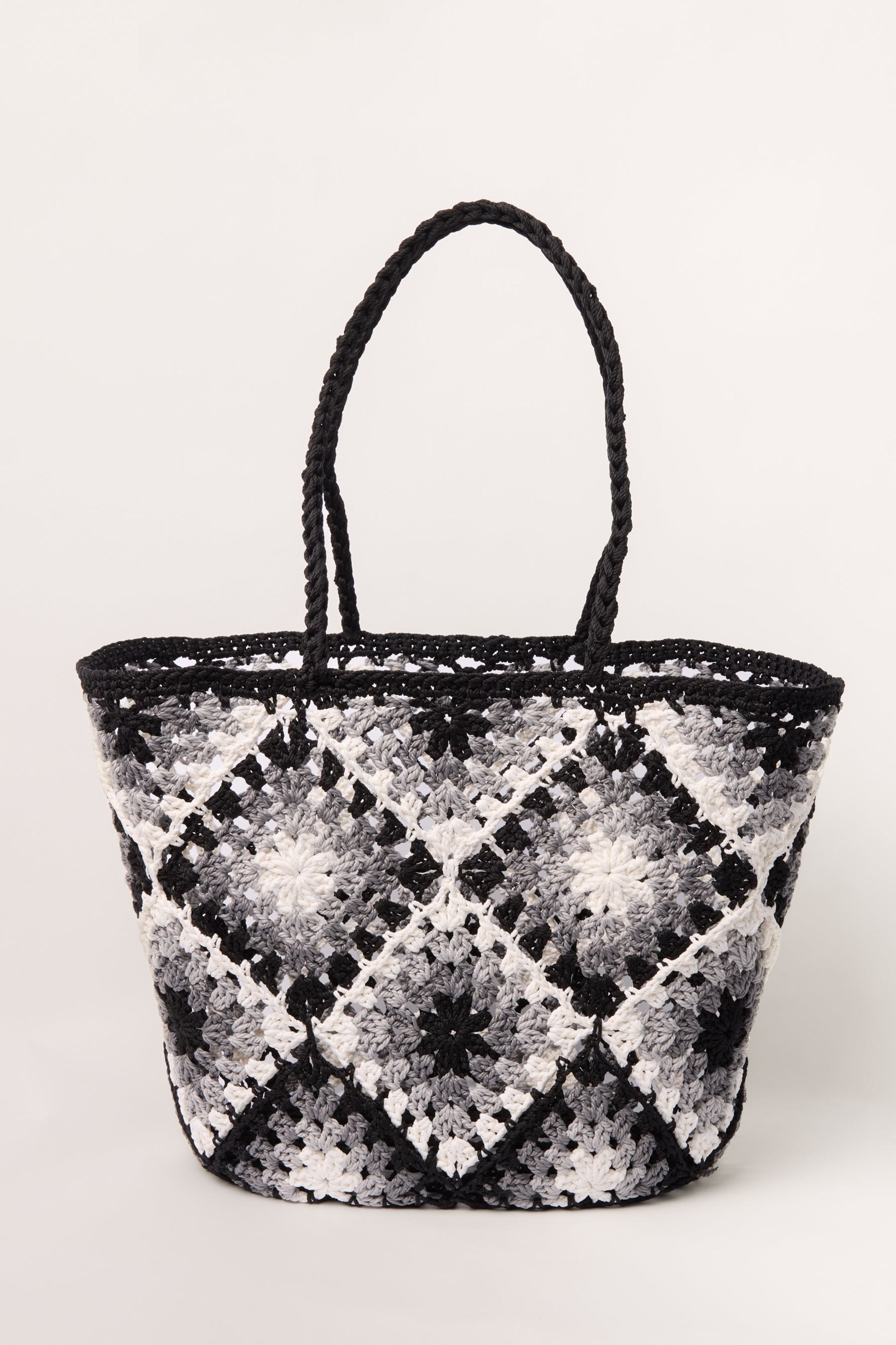 Blue Vanilla Crochet Simple Tote Bag