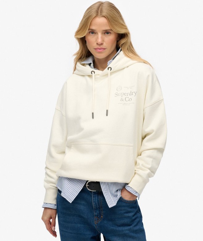 Luxe Casual Relaxed Hoodie
