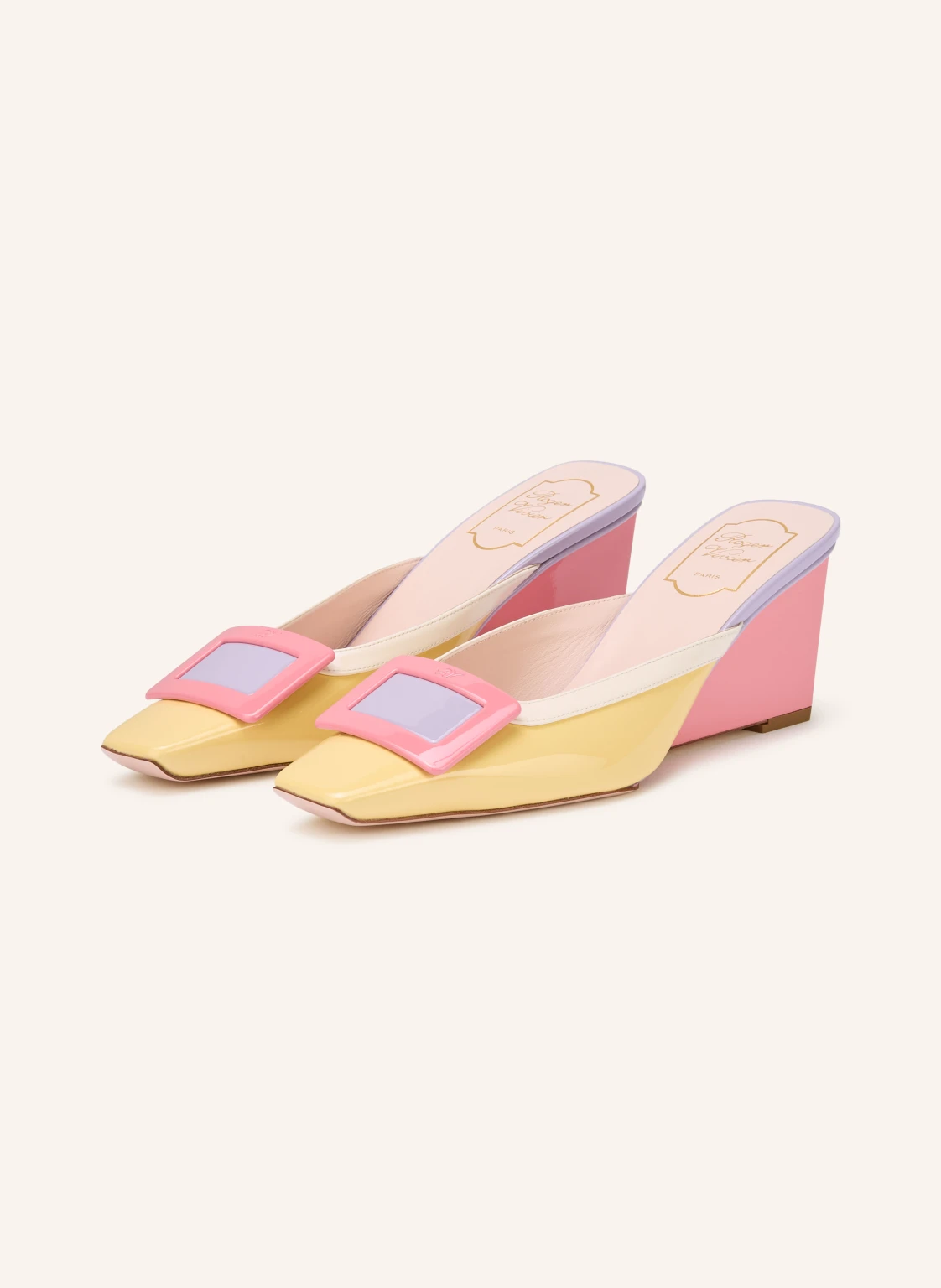 Roger Vivier Lack-Wedges BELLE VIVIER