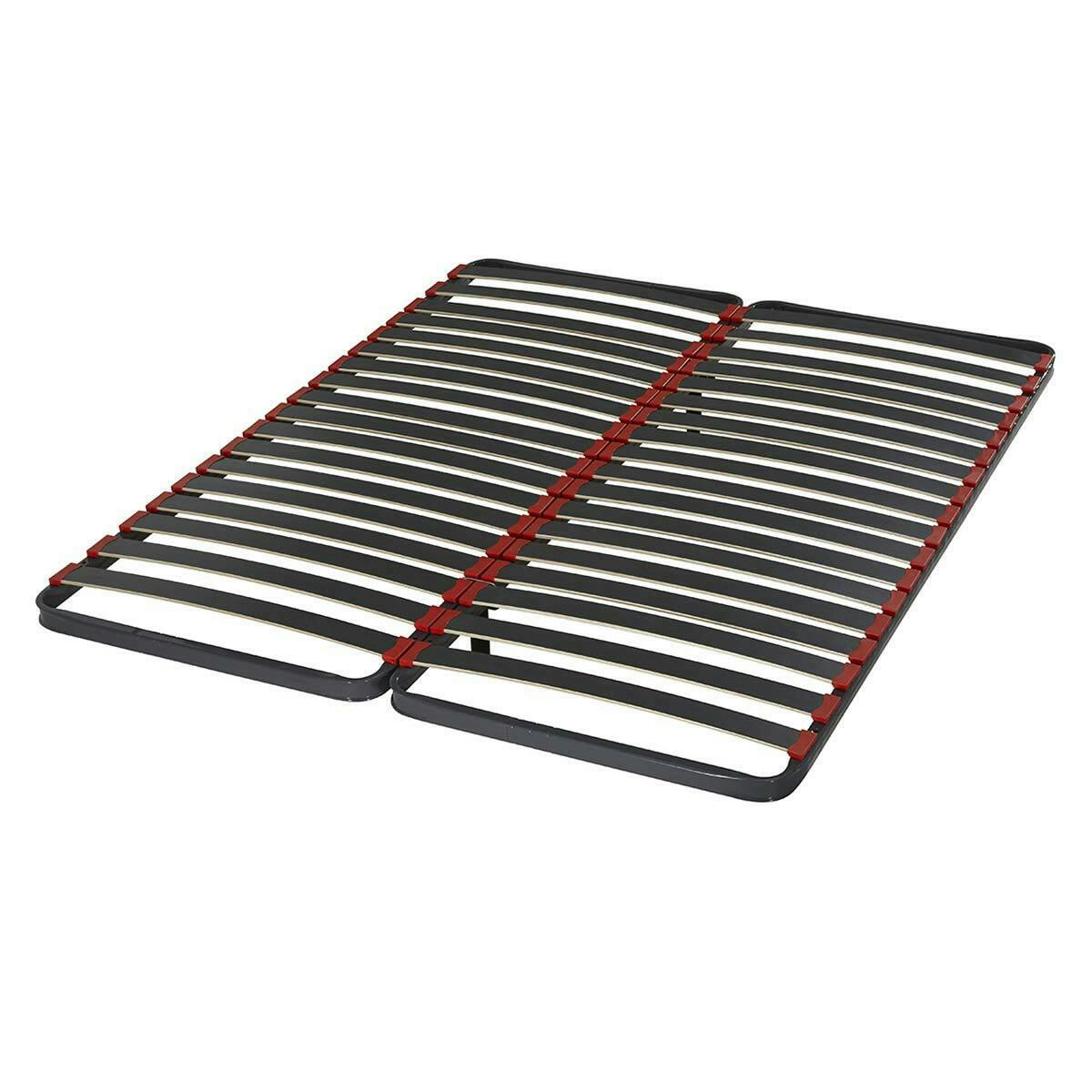 CLAVA - Ensemble de 2 sommiers 80x200 cm metal