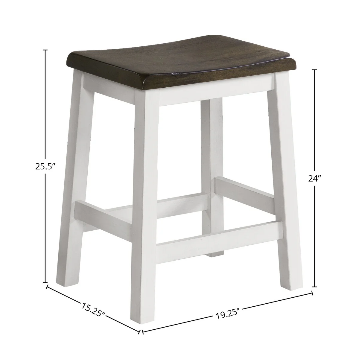 Kona 24 Backless Counter Stool (Set of 2)