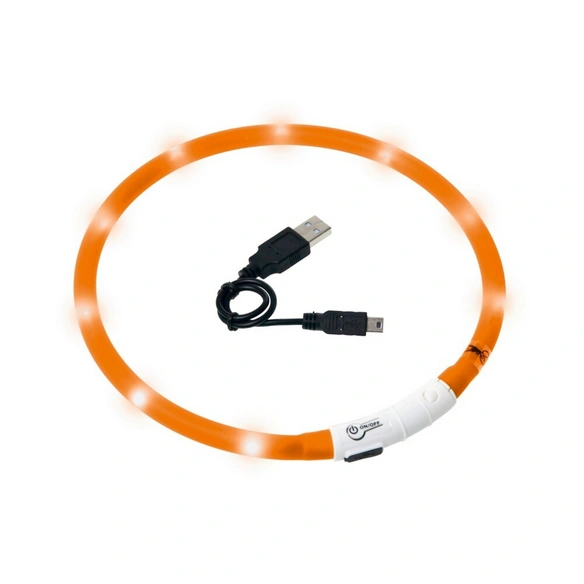 Halsband »Visio Light«, über USB aufladbar, Breite: 12,5 cm, Silikon