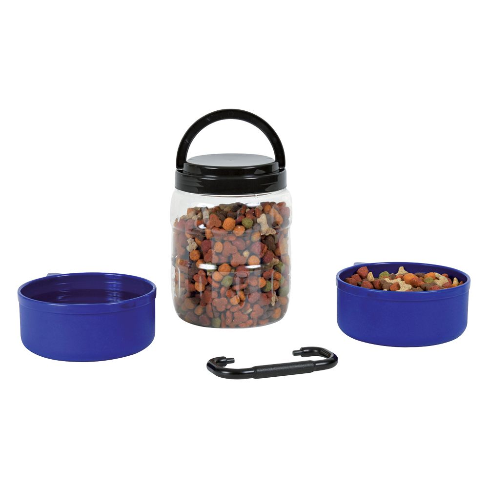 Trixie Food Container Travel Set + 2 Bowls