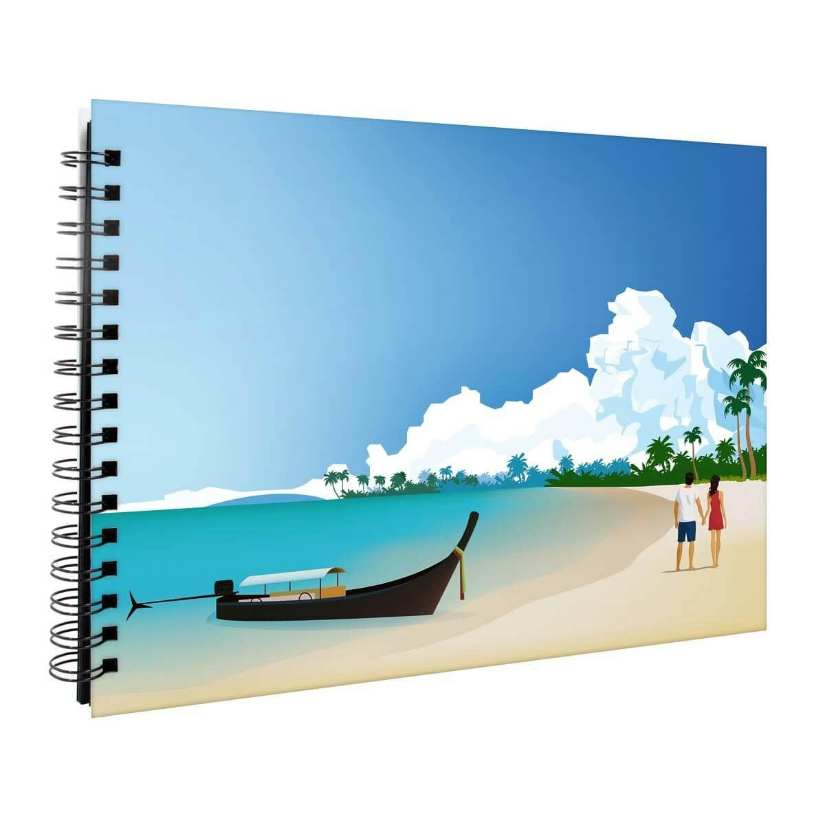 CARAIBES - Album photos traditionnel paradisiaque 180 photos 10x15 cm