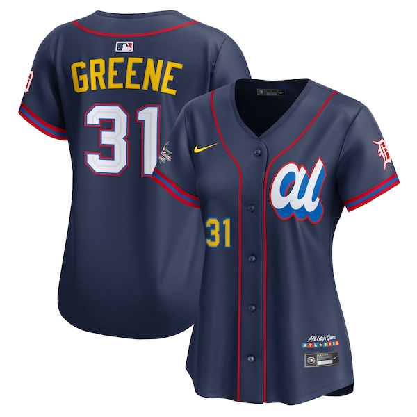 Riley Greene American League Nike Women's 2025 All-Star Edition Limited Player Jersey - Navy