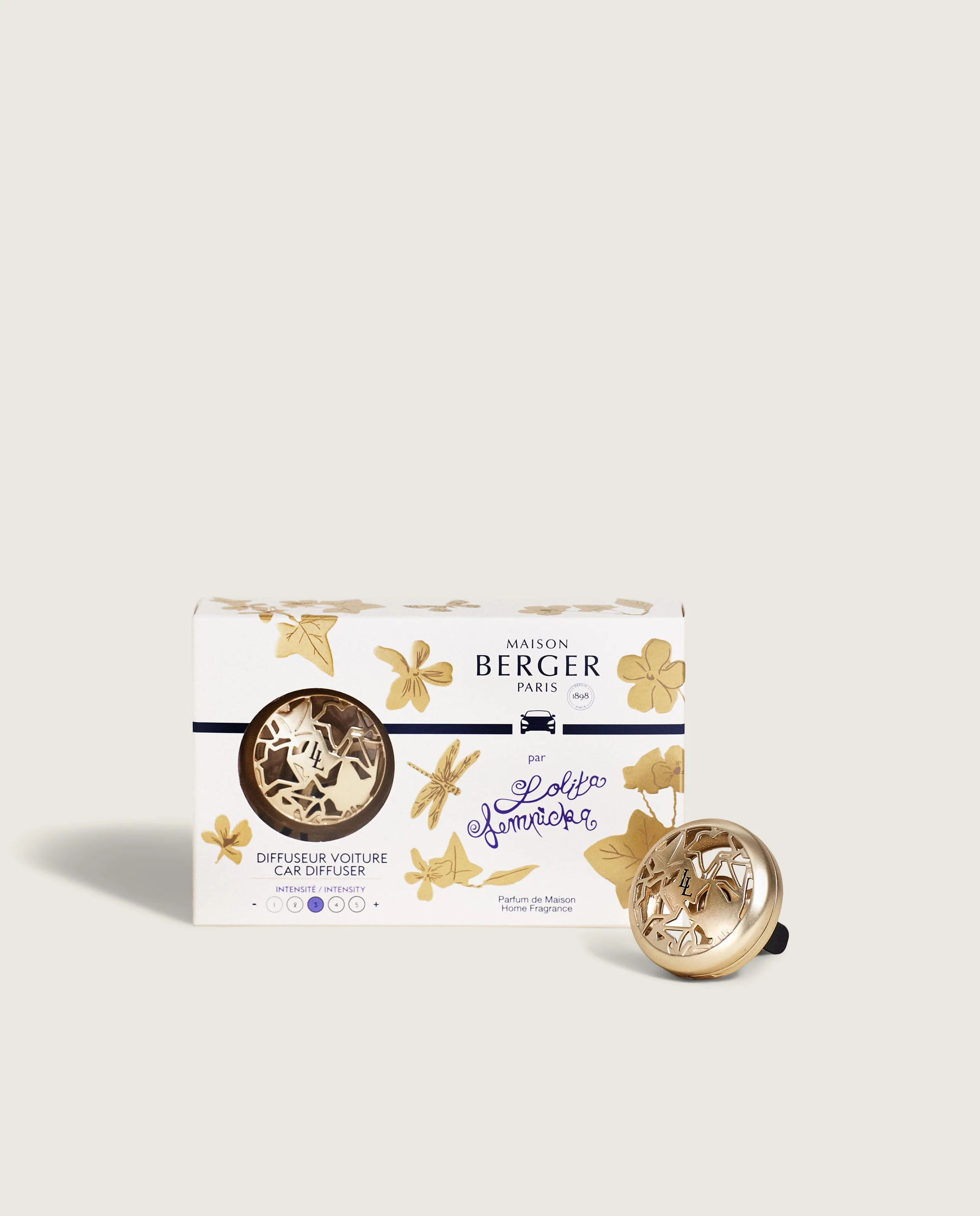 Diffuseur voiture Lolita Lempicka Or Satiné