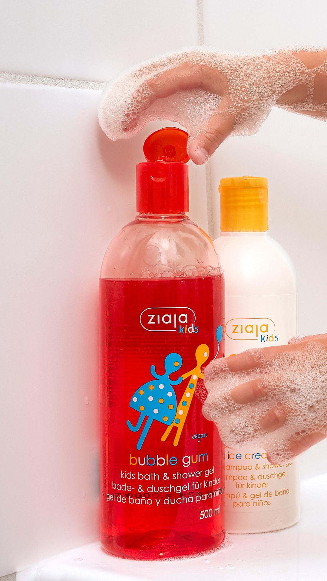 Ziaja Kids Bath & Shower Gel Bubble Gum 500ml