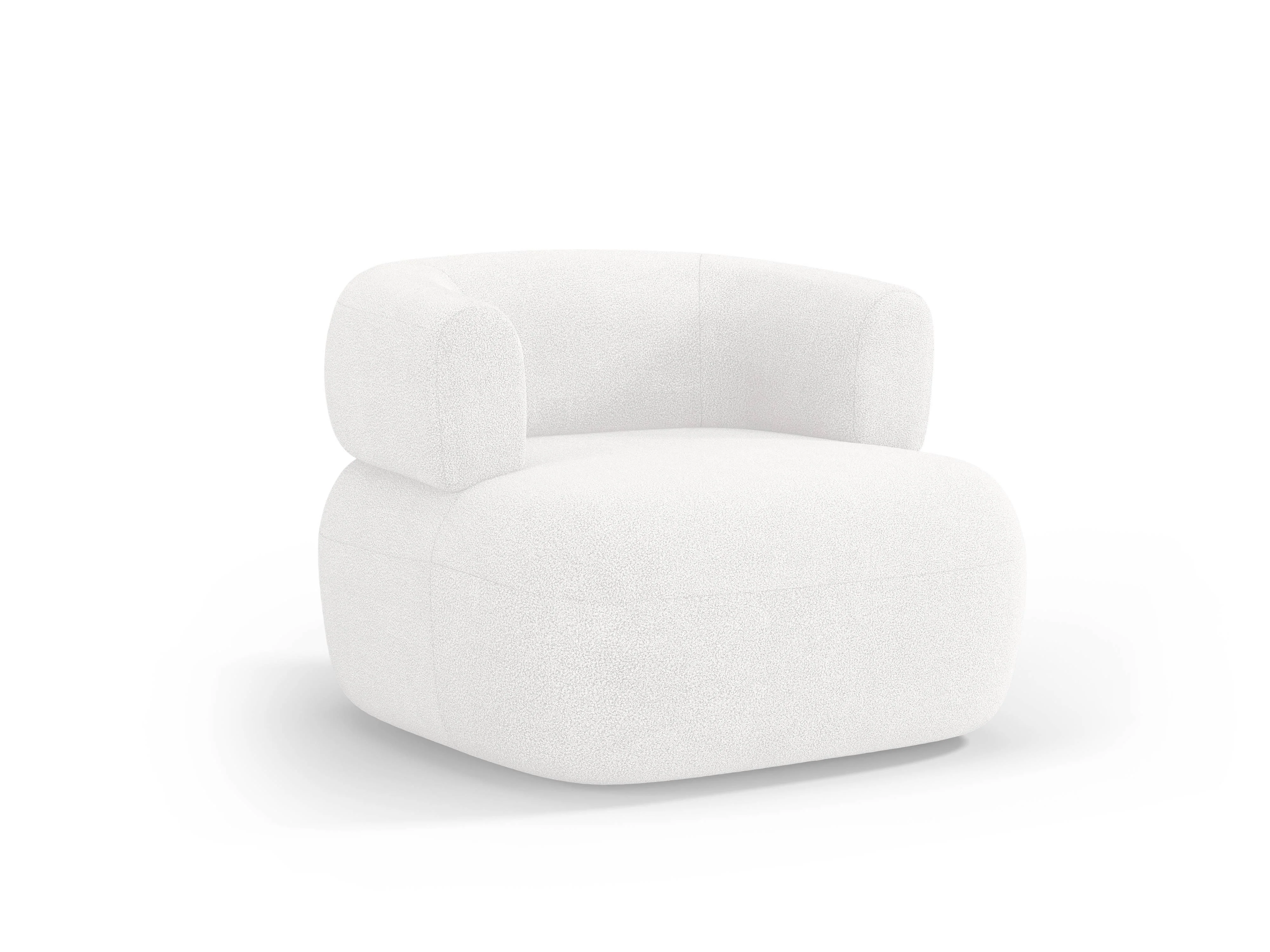 Fauteuil Jenny bouclé