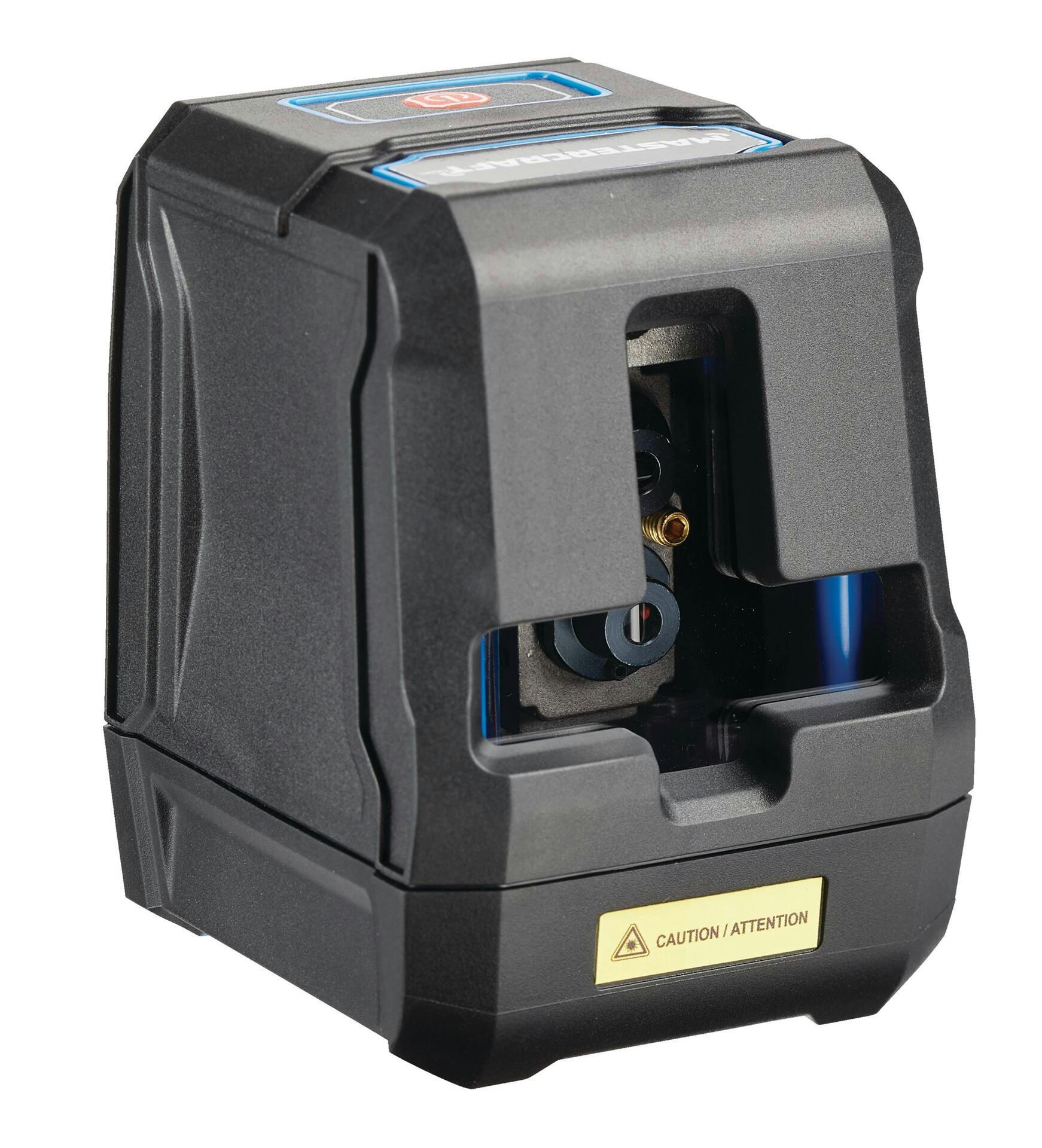 Mastercraft Red Self-Levelling Cross Line Laser, 30-ft