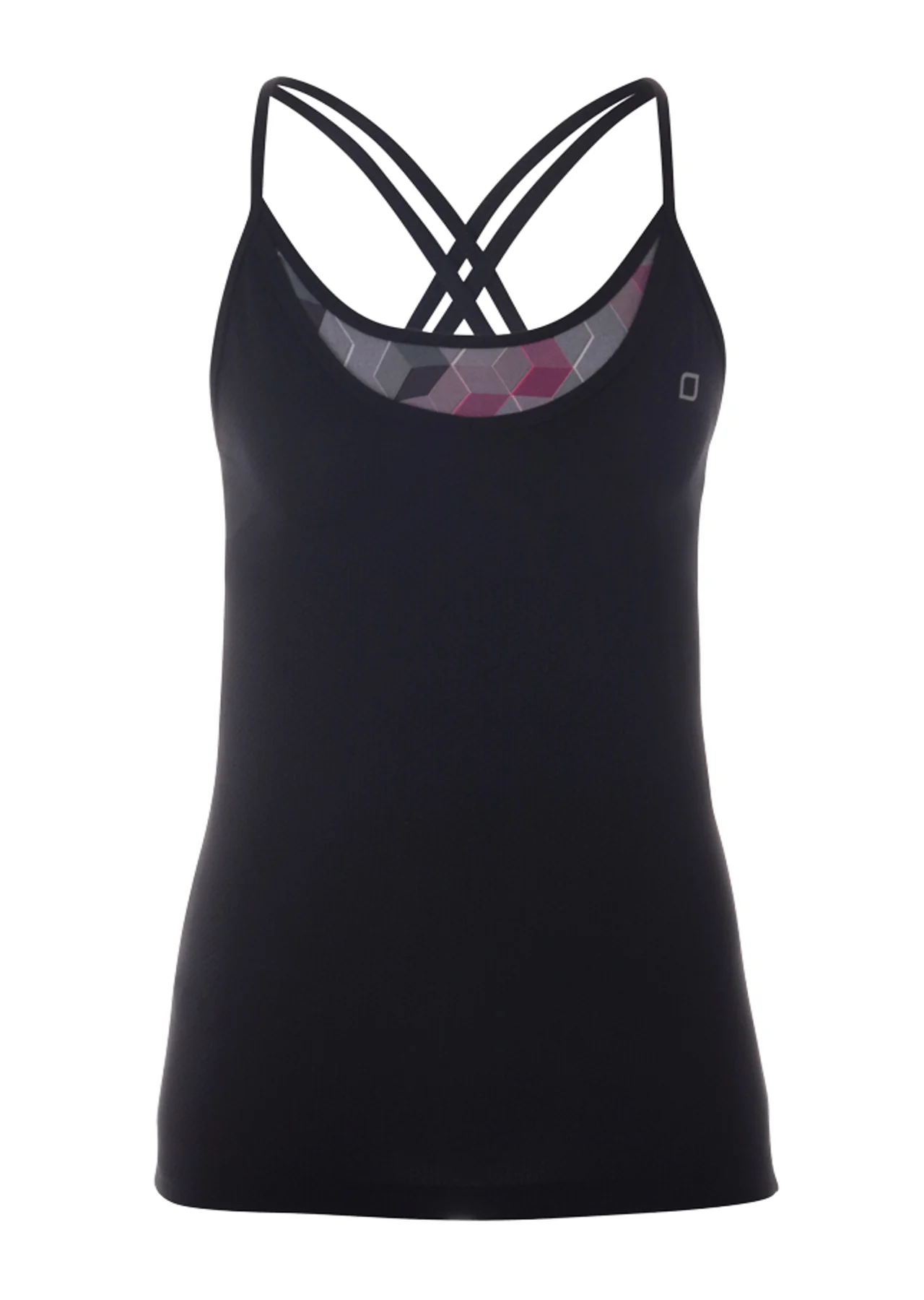 Geo Pop Tank Bra Combo