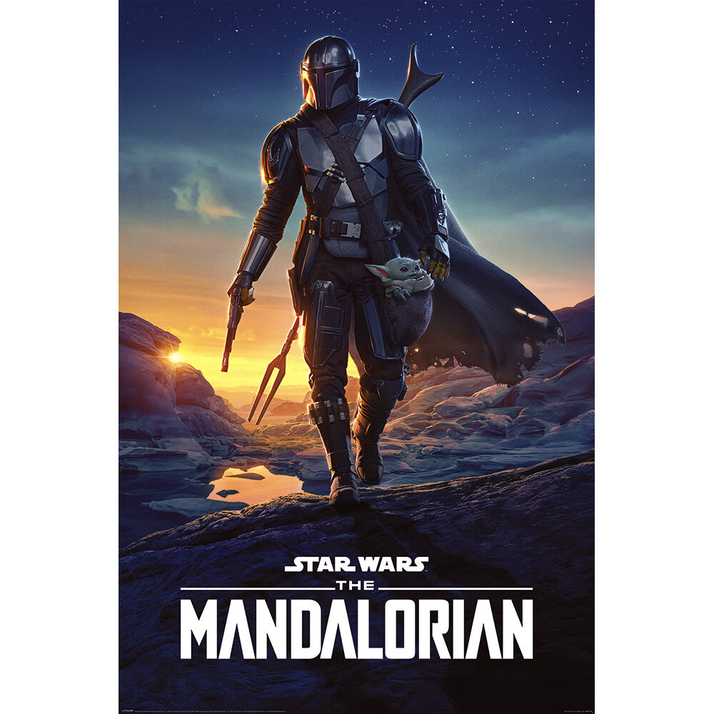 Poster Star Wars The Mandalorian - Nightfall