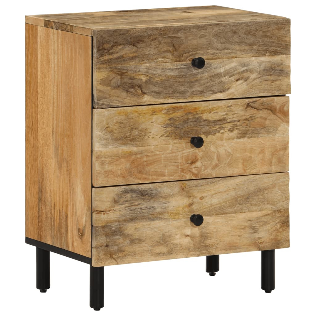 Szafka Nocna Drewniana Komoda Stolik Nocny Do Sypialni 50x33x60 cm