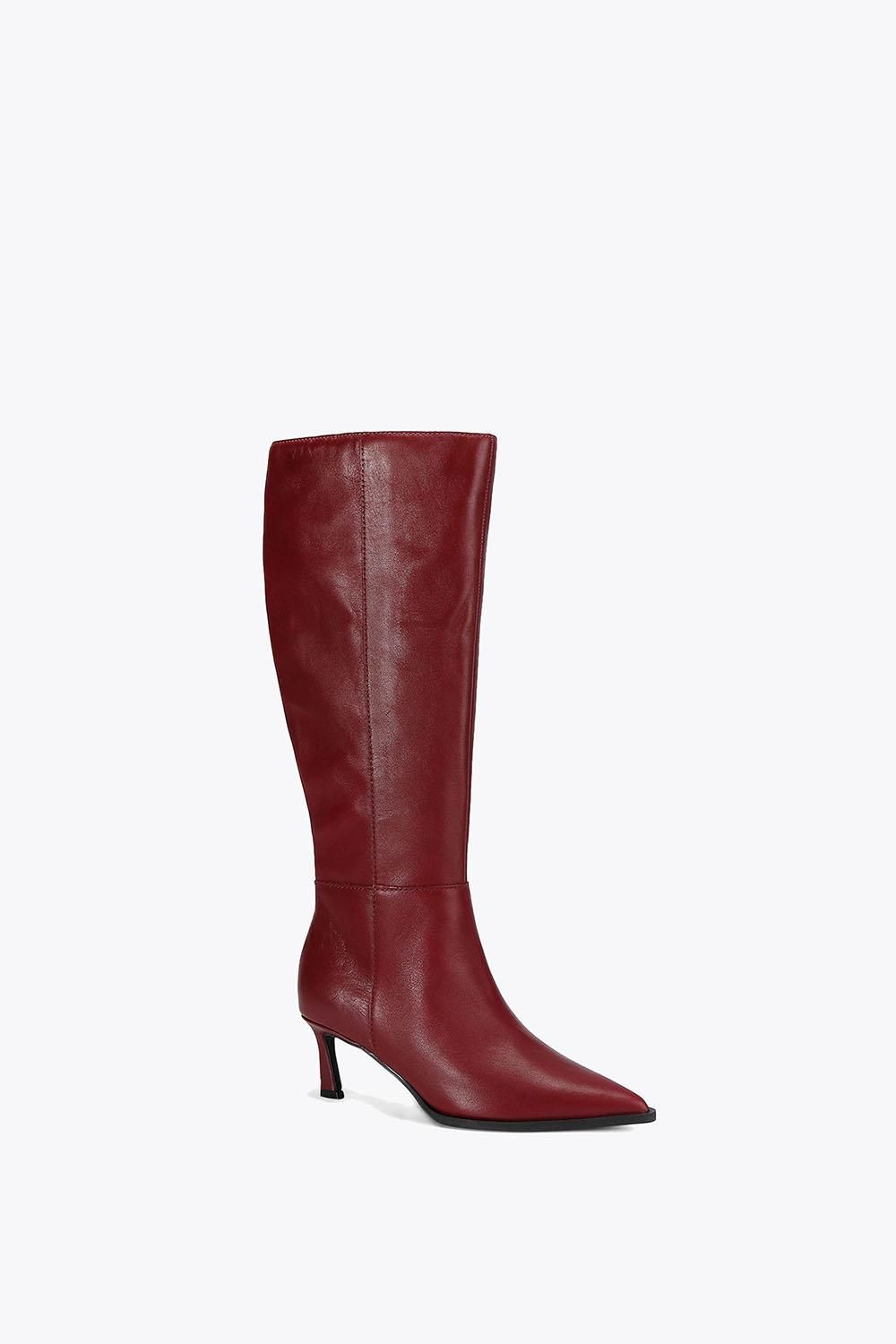 STEVE MADDEN Lucid Wine' Leather Boots