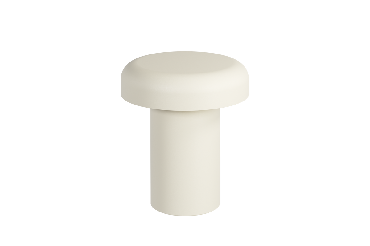 noo.ma Miko Outdoor bijzettafel - Piazza Beige, gegalvaniseerd staal, compact vierkant