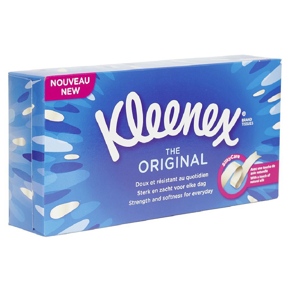 BoÎte de 70 mouchoirs blancs Kleenex