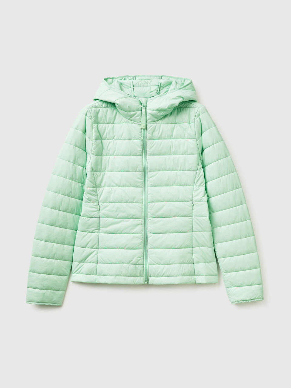 Lightweight padded jacket with hood