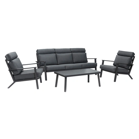 Loungeset »Barona«, 5 Sitzplätze, anthrazit