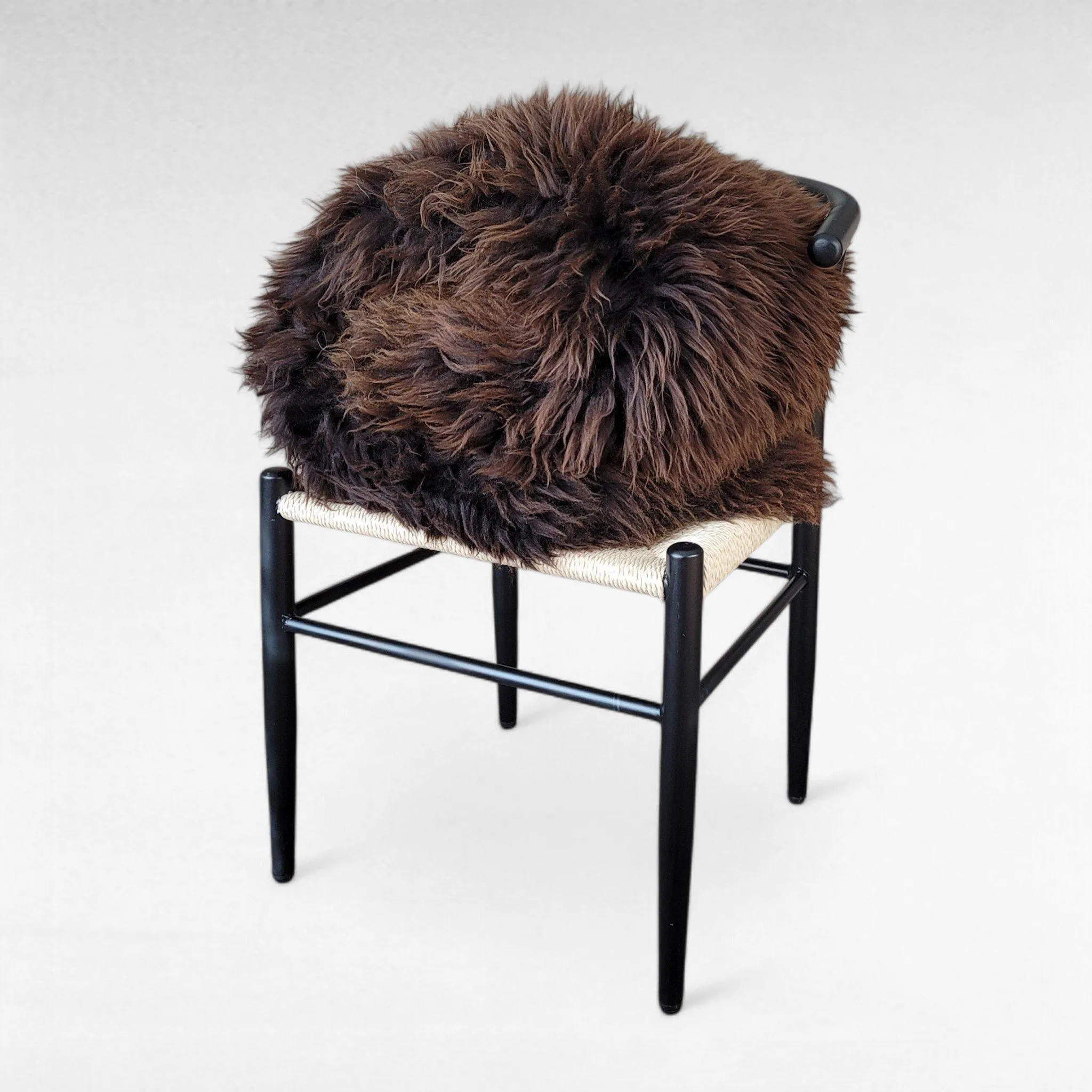 Big Cozy Brown Sheepskin for Chair (48