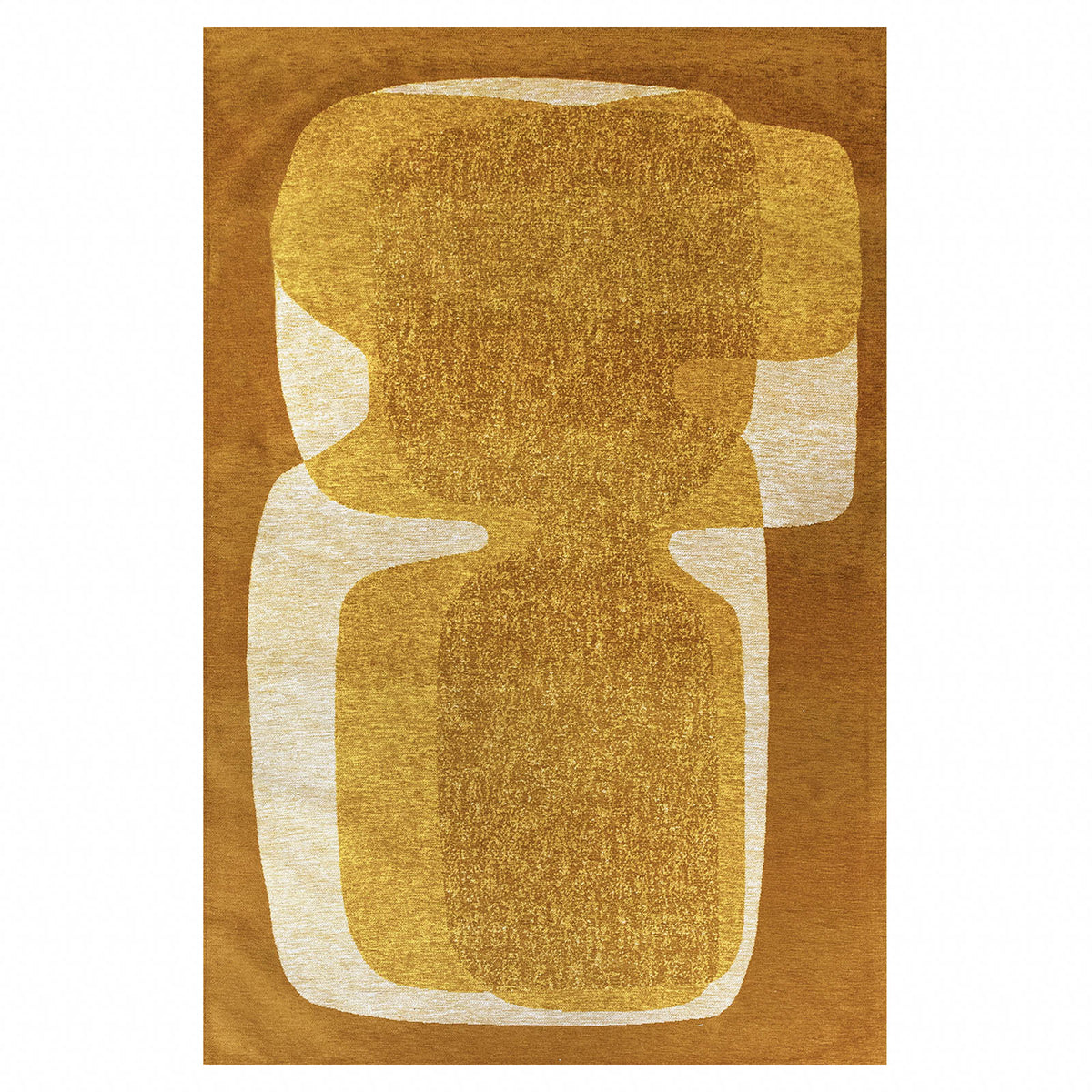 Lola&Moi vloerkleed Curry - geel - 200x280cm