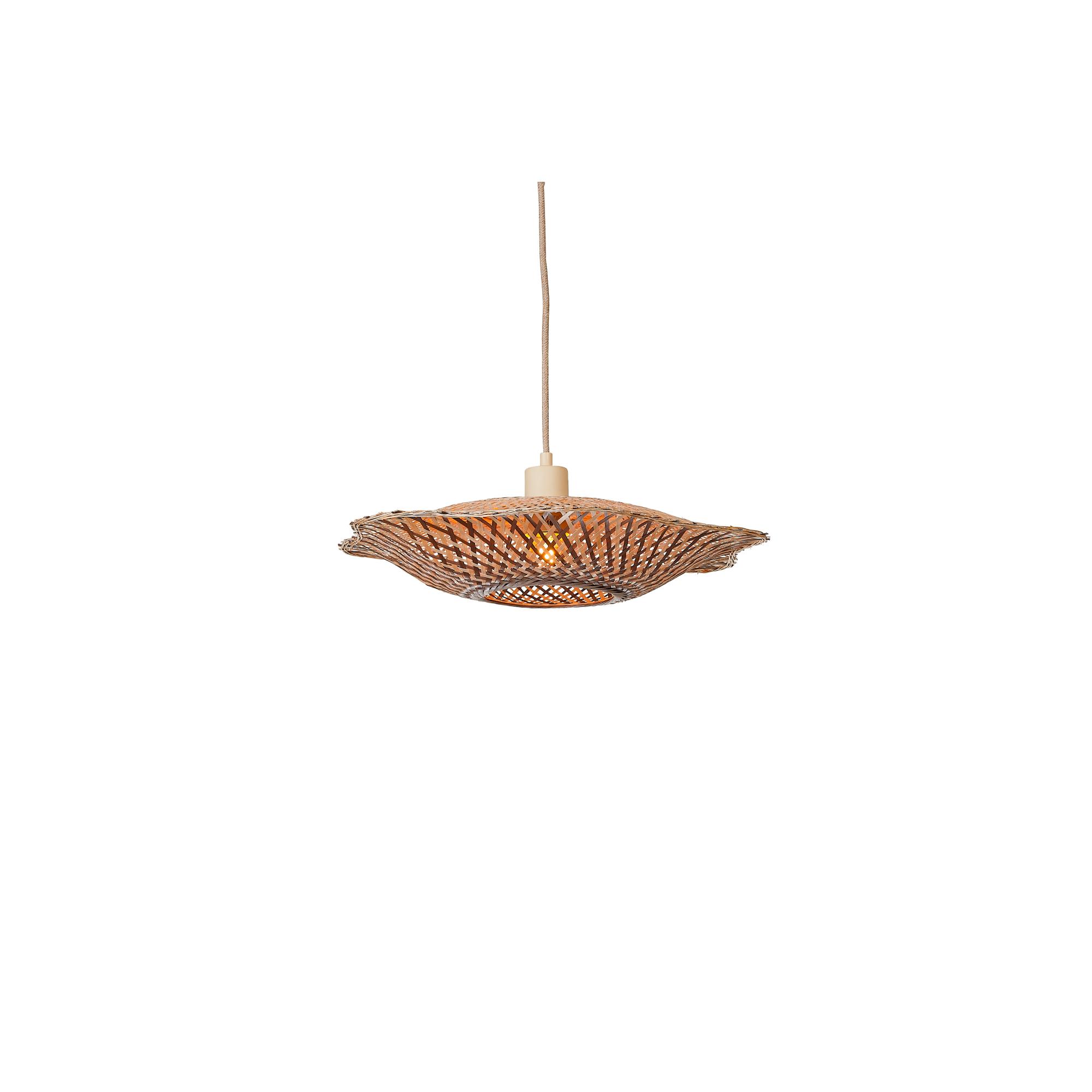 GOOD&MOJO hanglamp MADURA - bruin - Ø44cm