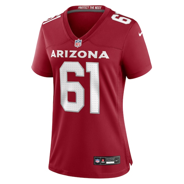 Carter O'Donnell Arizona Cardinals Nike Women's Team Game Jersey -  Cardinal