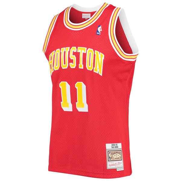 Yao Ming Houston Rockets 2004/05 Hardwood Classics Swingman Jersey - Red