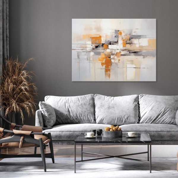 Obraz Do Salonu Abstrakcja Loft Na Płótnie Ścianę 60X40