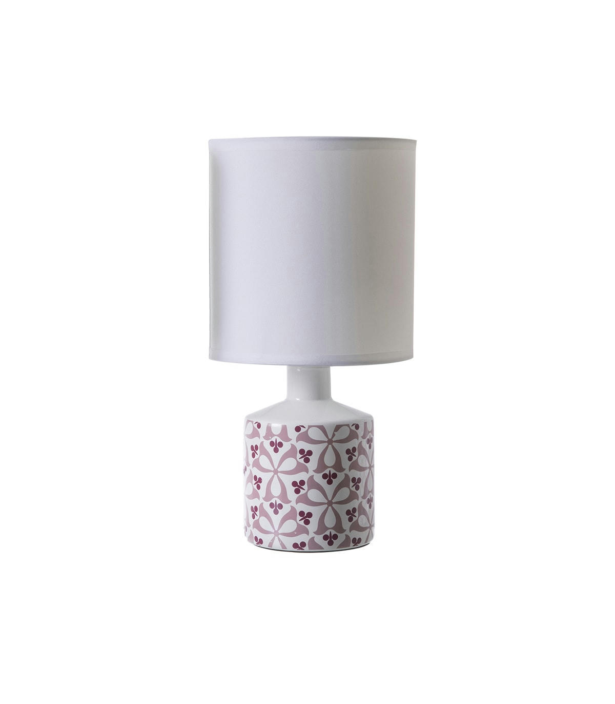 GISELE - Lampe en céramique à motif h.29 cm