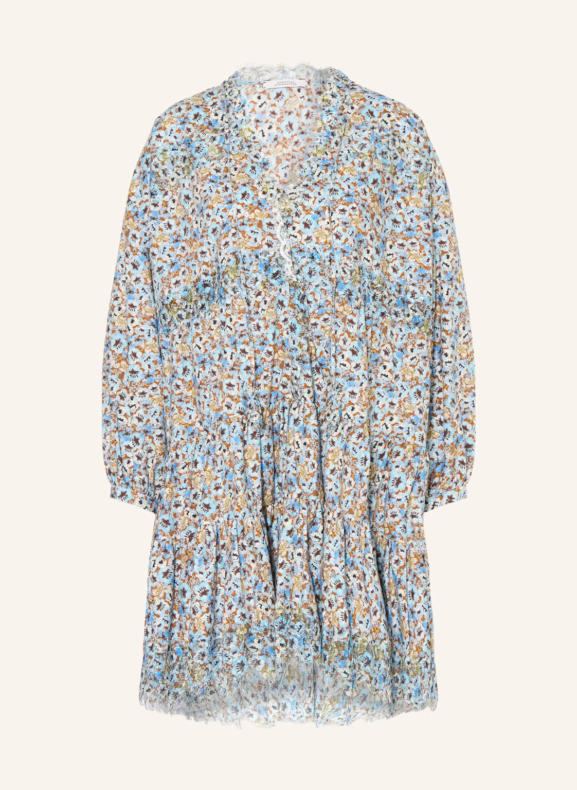 DOROTHEE SCHUMACHER Kleid FLORAL VOLUMES mit Spitze
