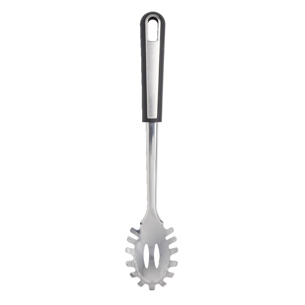 Cuillère à spaghetti en inox avec manche en plastique L.32cm
