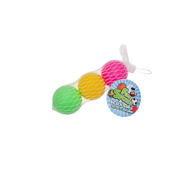 Fun Sports Mini Beach Ball Set 3 Piece