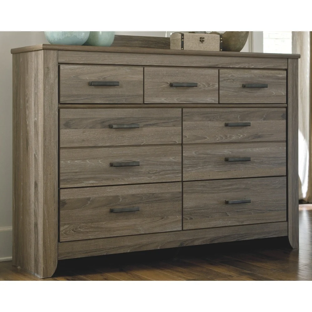 Zelen Warm Gray Dresser