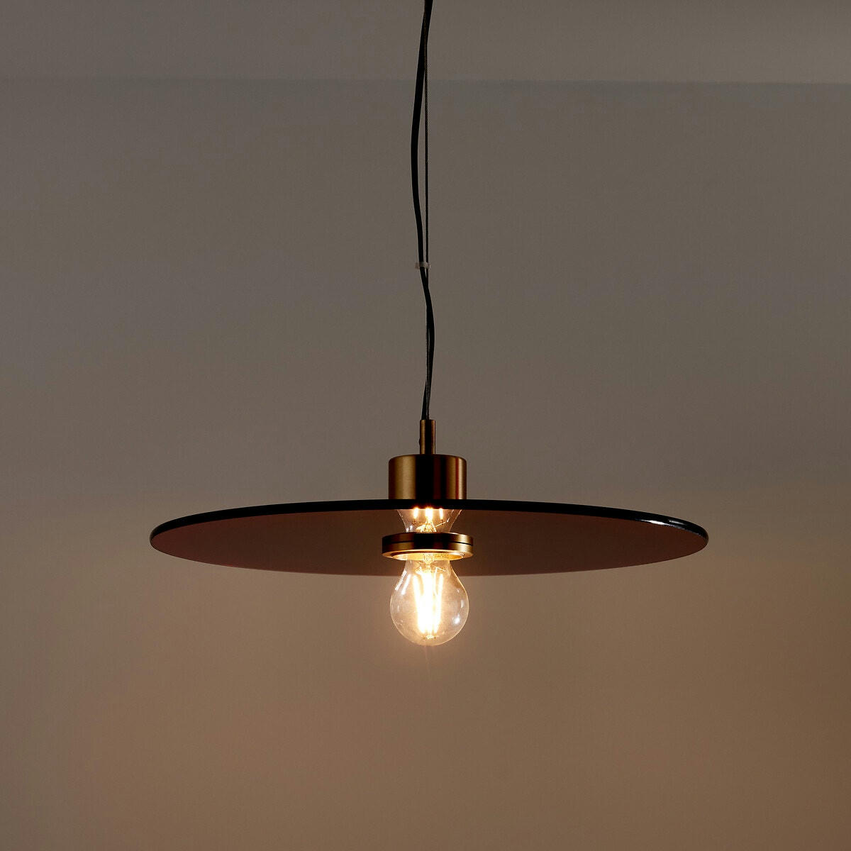 Suspension en verre coloré Ø42,5 cm, Mora