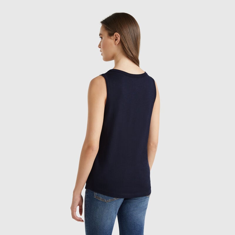 Tank top in lightweight cotton