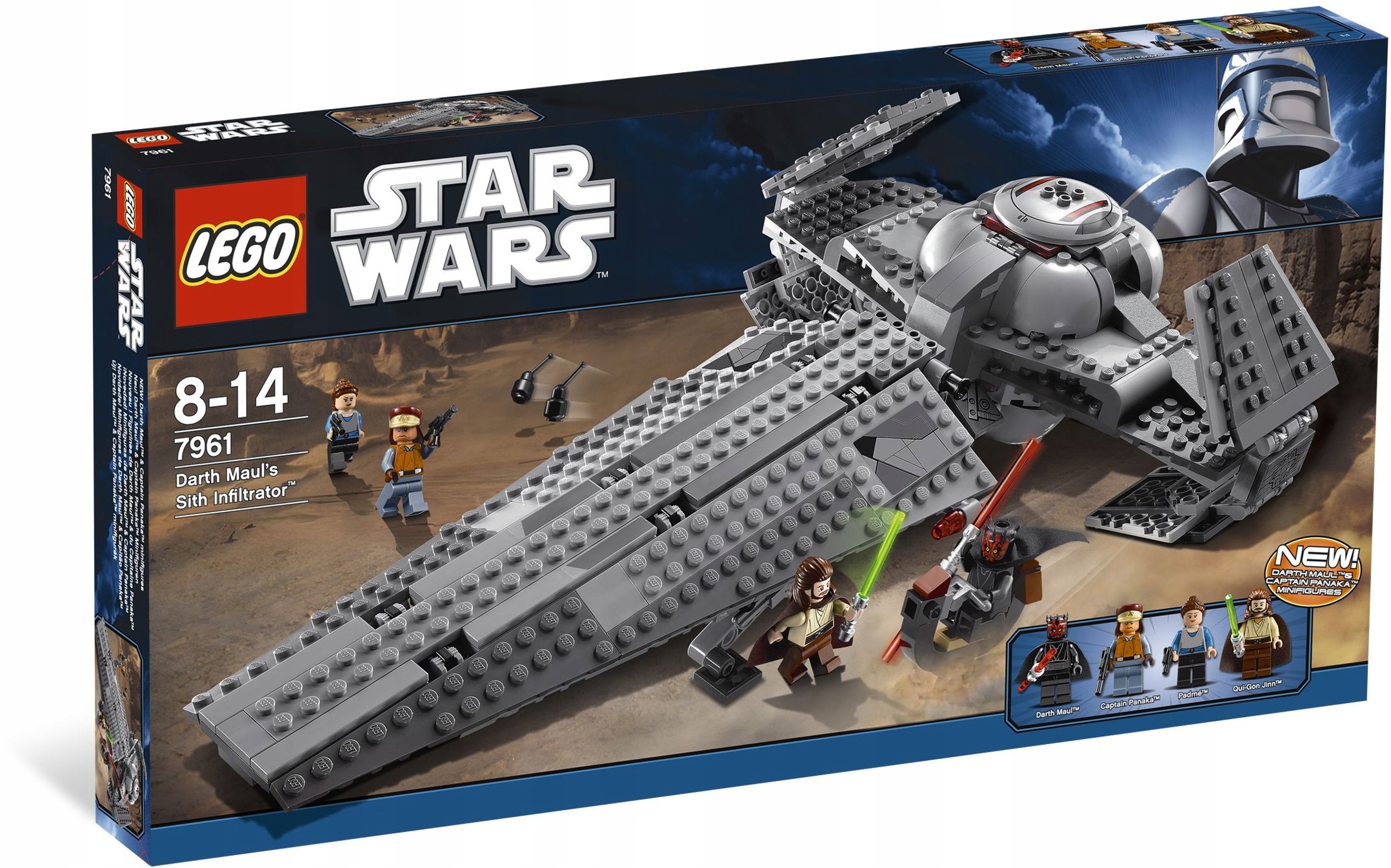 Klocki LEGO Star Wars Zestaw Darth Maul’s Sith Infiltrator 7961