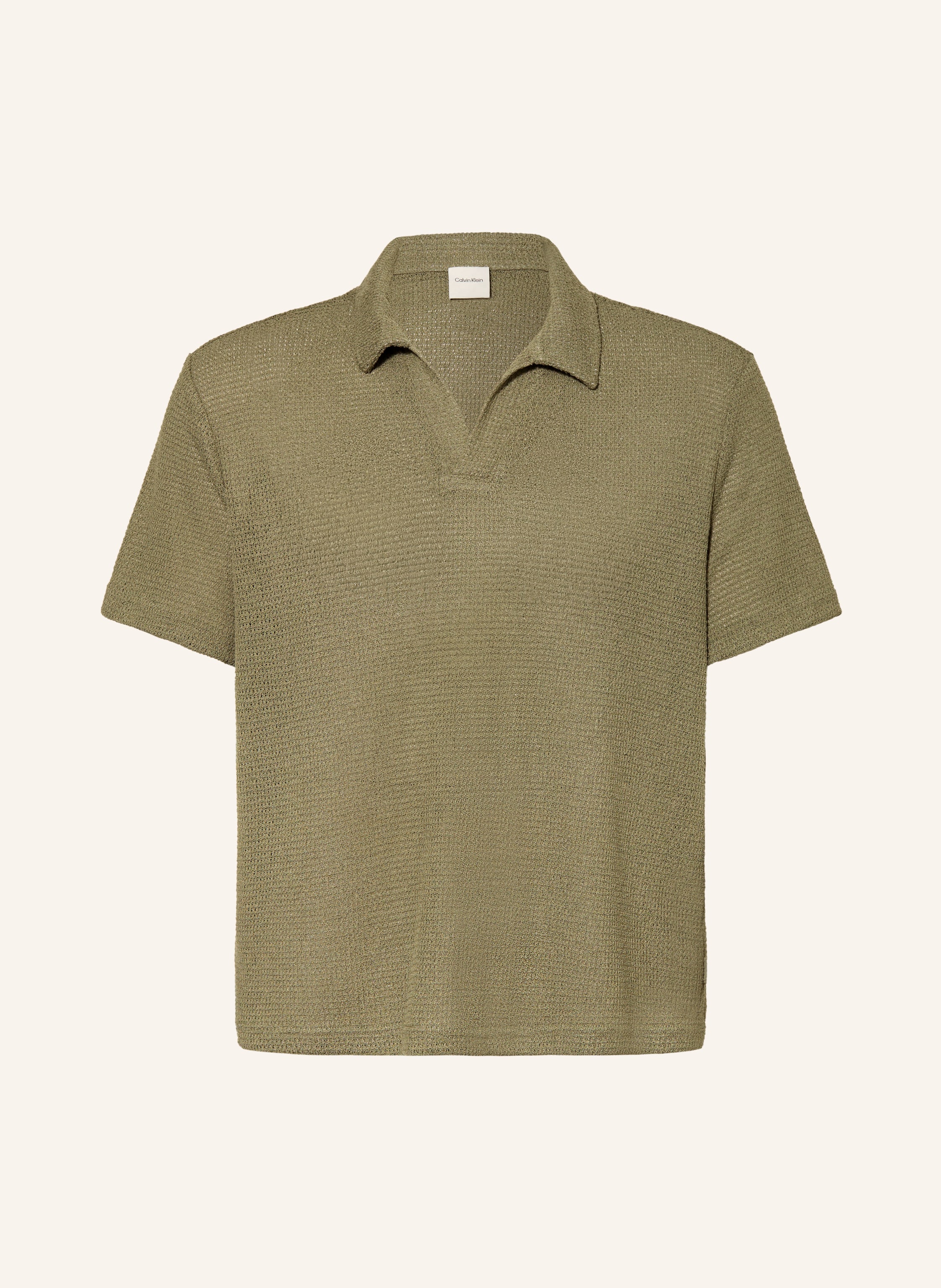 Calvin Klein Strick-Poloshirt