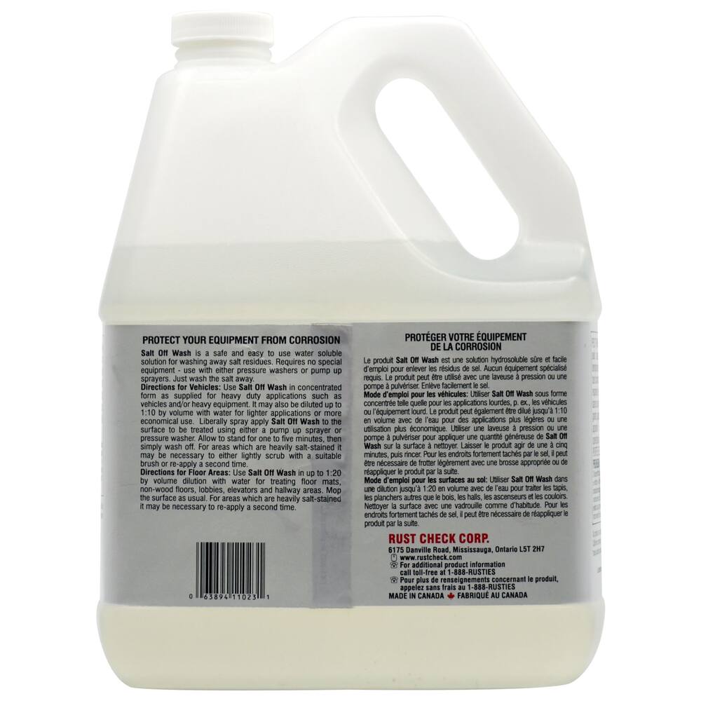Rust Check Salt Off Wash Salt & Brine Neutralizer, 3.78-L