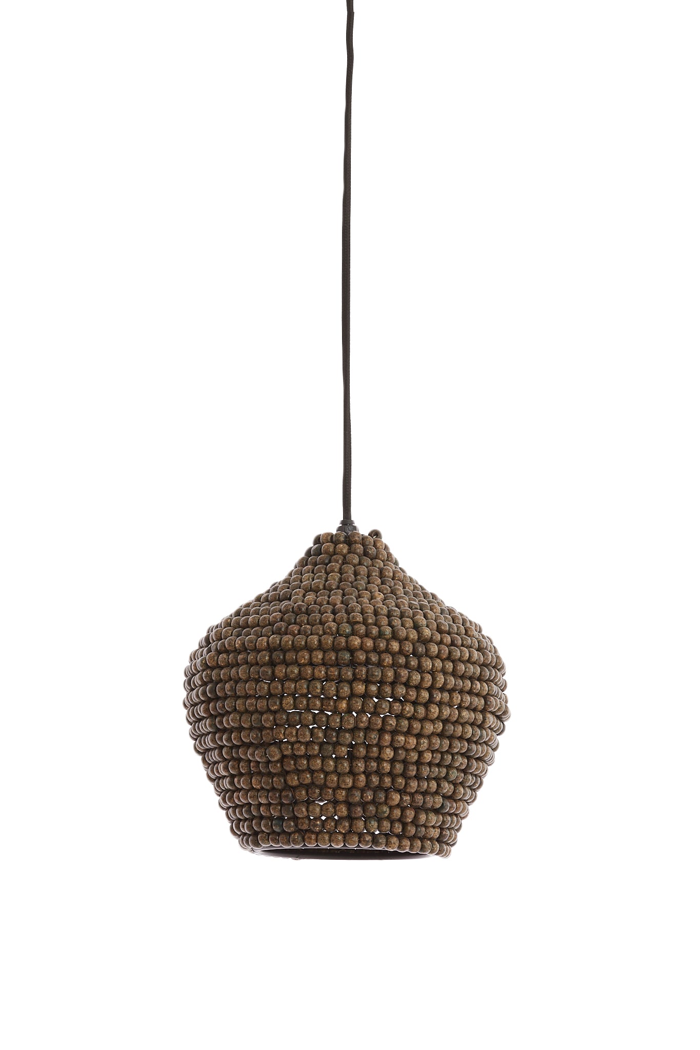Light & Living hanglamp KALENGA - bruin - Ø21x22cm