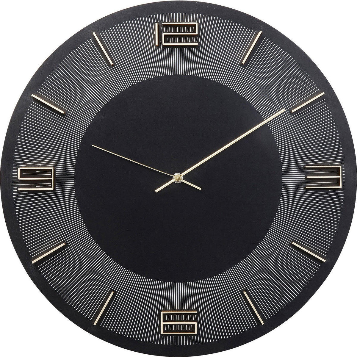 Kare Design Wandklok Leonardo zwart