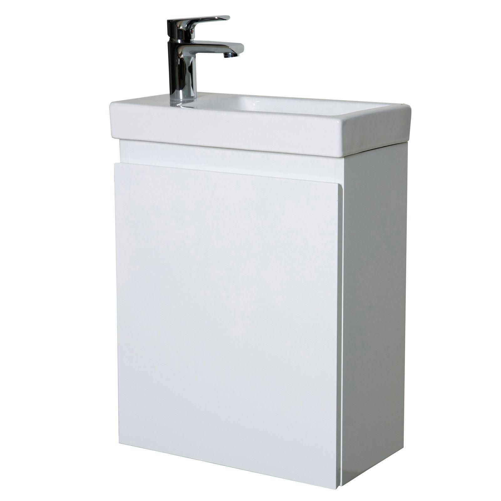 LISA - Meuble lave-mains  Blanc
