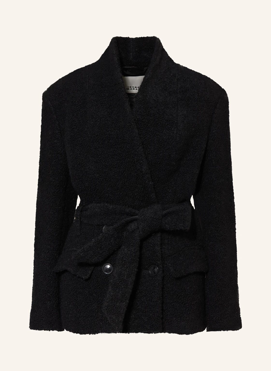 ISABEL MARANT Bouclé-Jacke SYNDRA mit Alpaka