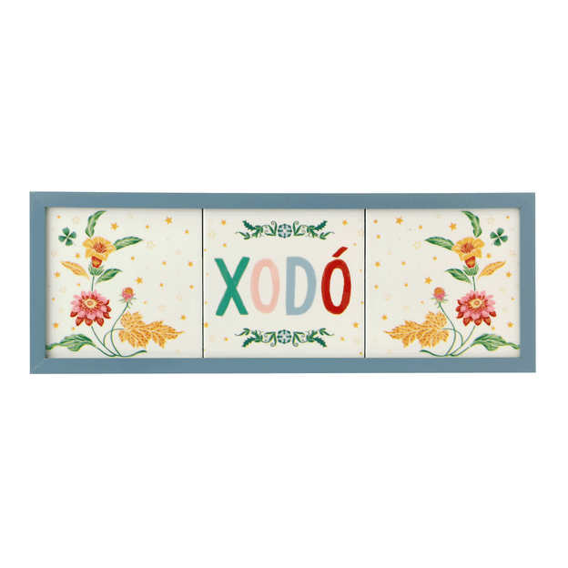 QUADRO 48 CM X 17 CM BOUQUET XODÓ