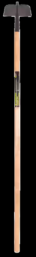 Yardworks Tempered-Steel Garden Hoe, 48-in Hardwood Shaft