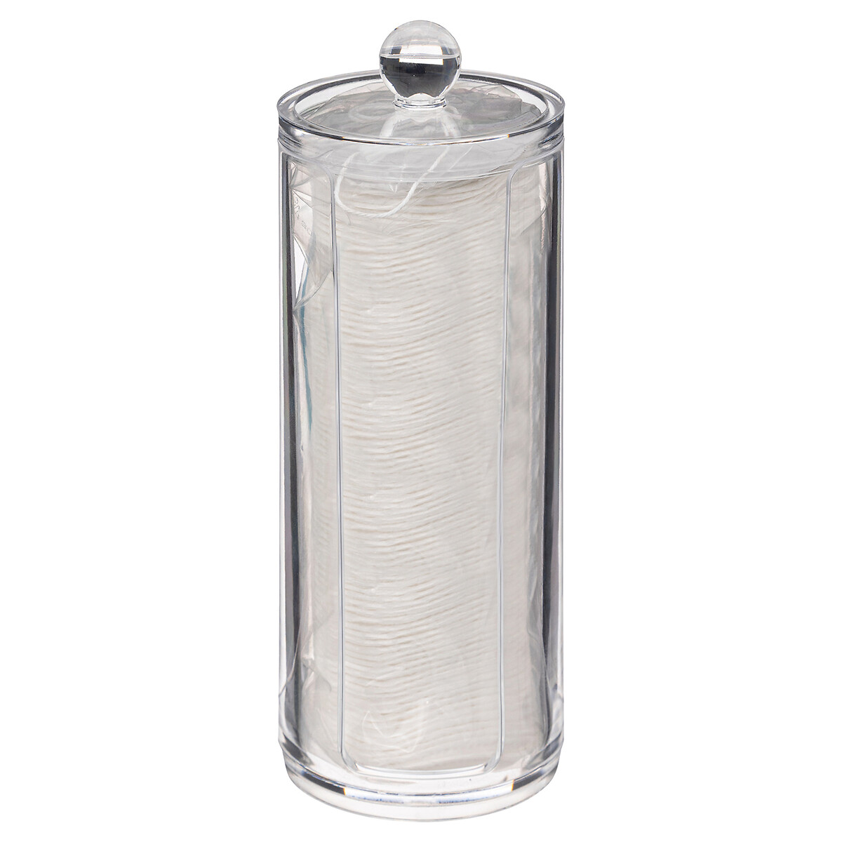 Distribuidor com 80 discos de algodão