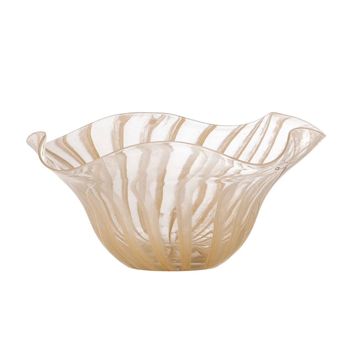 Bloomingville - Imri Schale, L 32 x H 13 cm, rosé