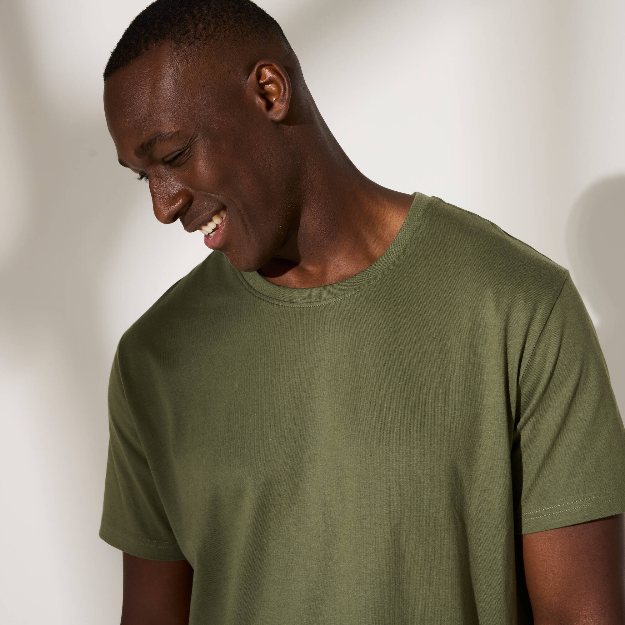 T-shirt col rond manches courtes