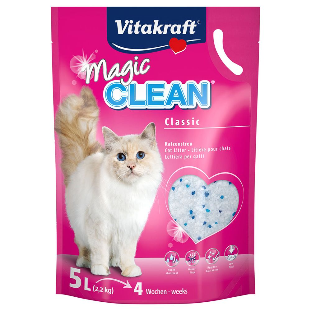 Vitakraft Magic Clean Silica Cat Litter