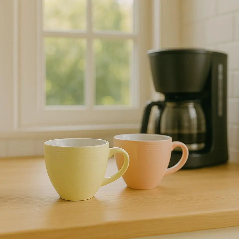 OTIX Koffiekopjes Set van 6 - Multi