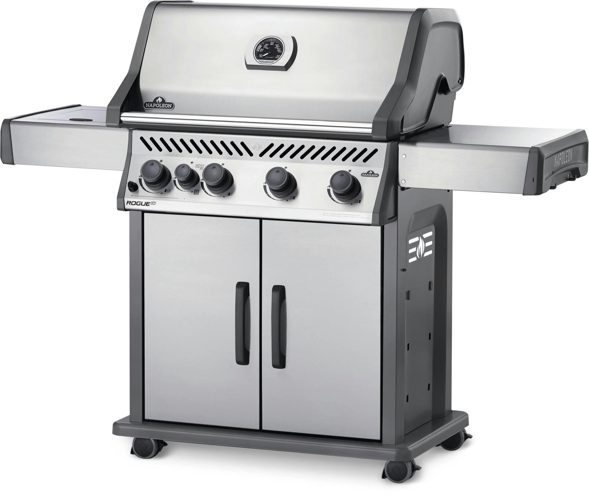 Napoleon Rogue SE 525 SIB 4-Burner Natural Gas BBQ Grill with a Side Infrared Burner