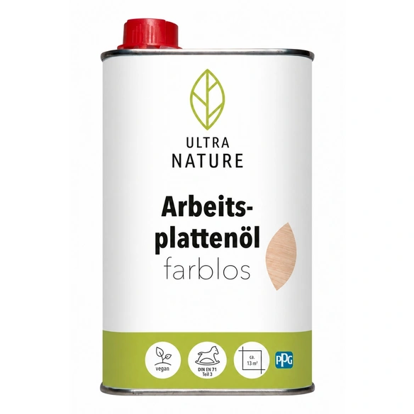 Arbeitsplattenöl, Farblos 0,5 Liter